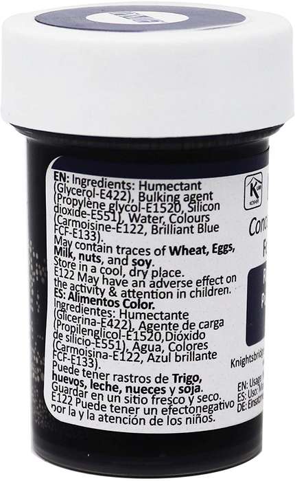 PME 25g REGAL PURPLE Food Fondant Icing Colouring Paste Gel for Cake Sugarcraft