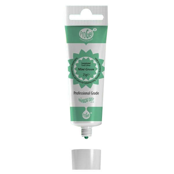Rainbow Dust MINT GREEN ProGel Icing Colour Paste Gel Food Colouring Sugarcraft