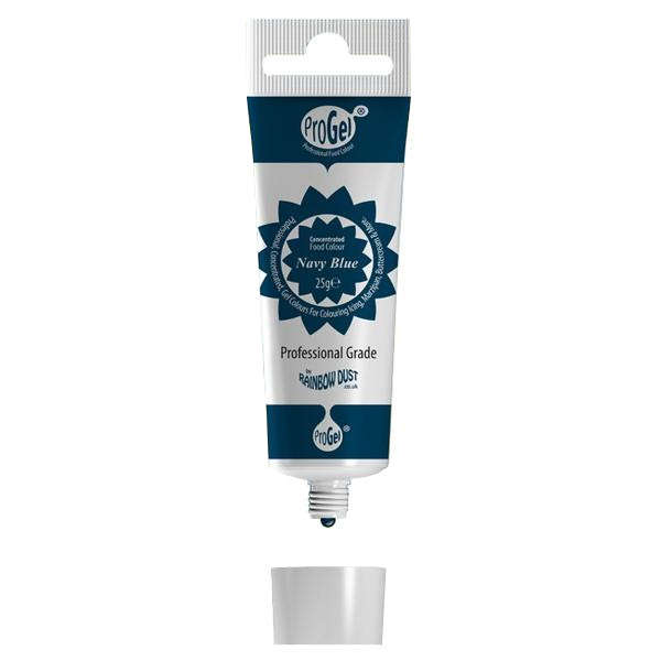 Rainbow Dust NAVY BLUE ProGel Icing Colour Paste Gel Food Colouring Sugarcraft