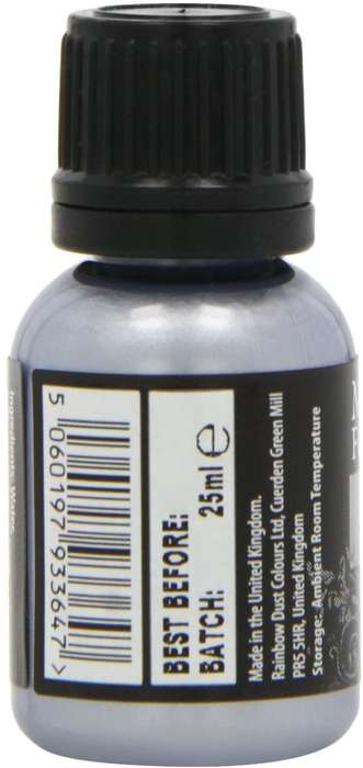 Rainbow Dust Edible Food Paint METALLIC DARK SILVER Cake Decorating Sugarcraft