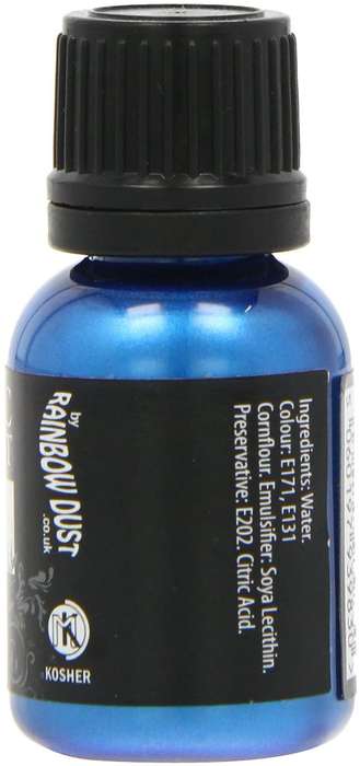 Rainbow Dust Edible Food Paint METALLIC ROYAL BLUE Cake Decorating Sugarcraft