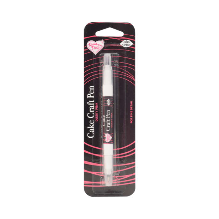 Rainbow Dust Cake Craft Pen Edible Food Colouring for Fine Detail - Dusky Pink