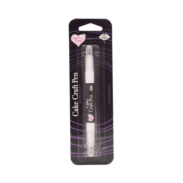 Rainbow Dust Cake Craft Pen Edible Food Colouring for Fine Detail - Grape Violet