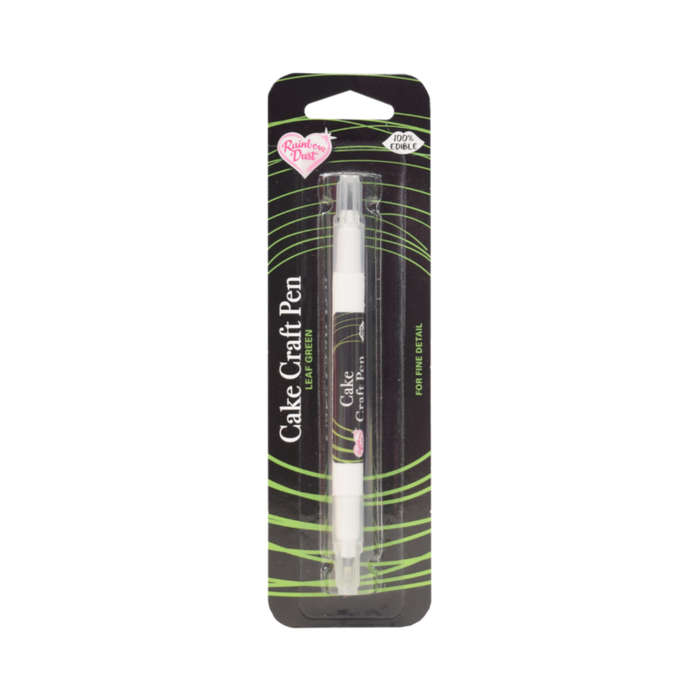 Rainbow Dust Cake Craft Pen Edible Food Colouring for Fine Detail - Leaf Green