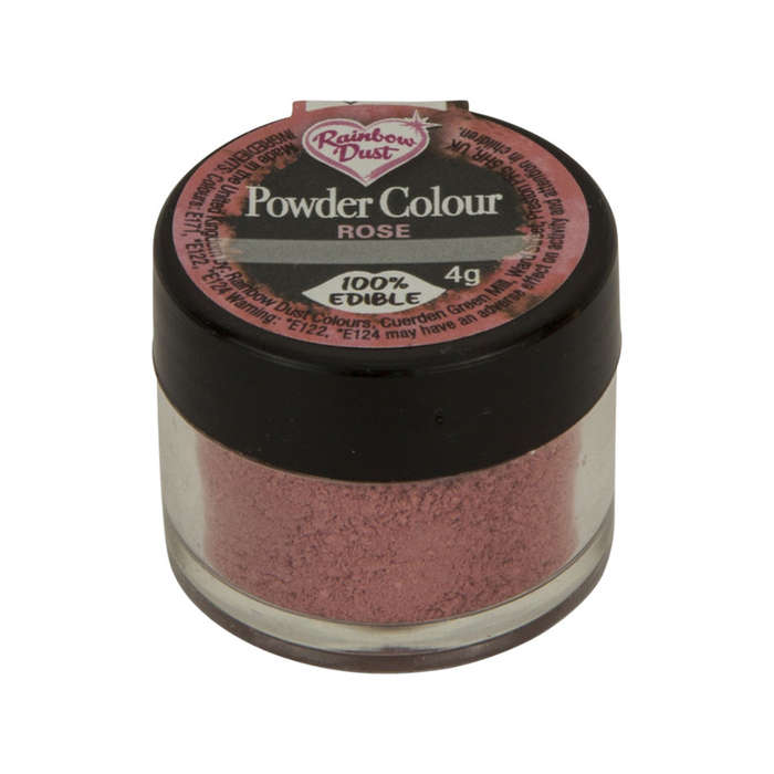 Rainbow Dust Powder Colour Edible Food Colouring Cake Decoration Powder- Rose