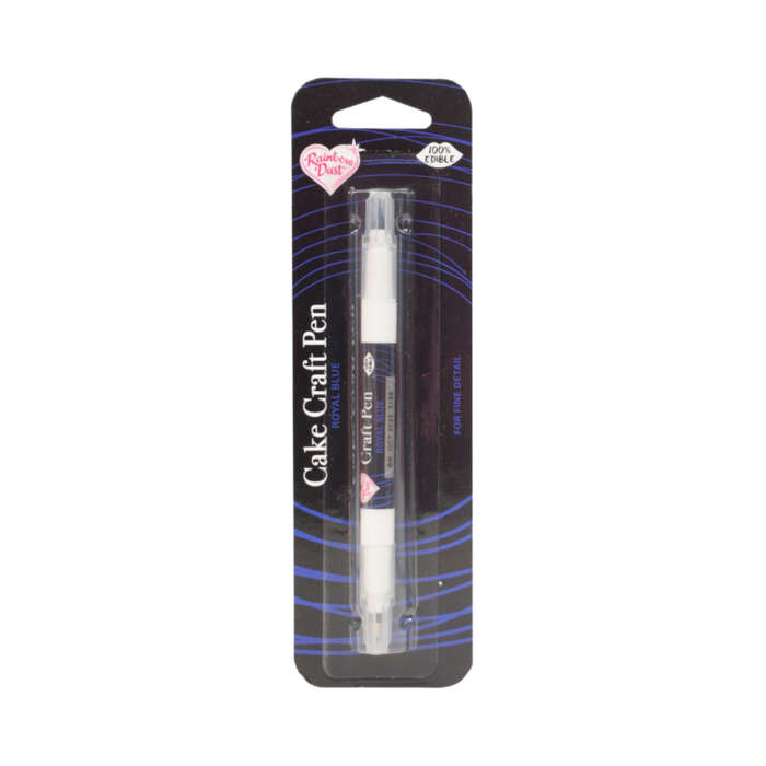 Rainbow Dust Cake Craft Pen Edible Food Colouring for Fine Detail - Royal Blue