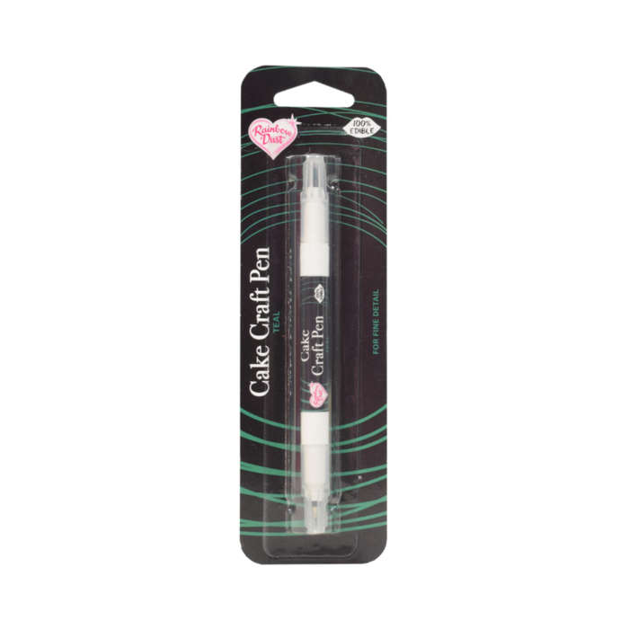 Rainbow Dust Cake Craft Pen Edible Food Colouring for Fine Detail - Teal