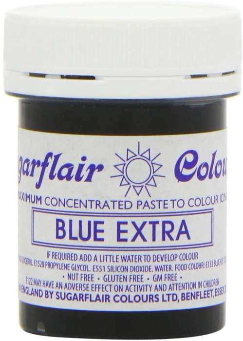 Sugarflair Maximum Concentrated Paste Edible Food Colouring 42g - Blue Extra