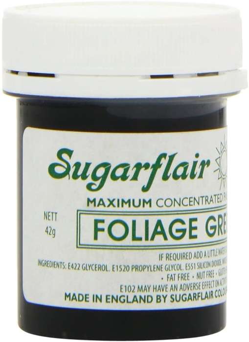 Sugarflair Maximum Concentrated Paste Food Colouring 42g - Foliage Green Extra