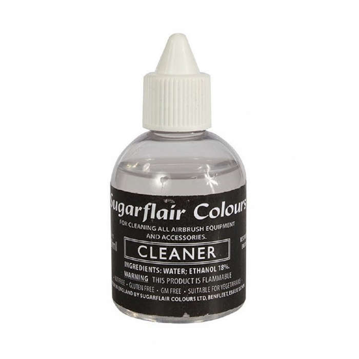 Sugarflair Edible Sugarcraft Airbrush Cleaner Food Colouring Colour Thinner 60ml