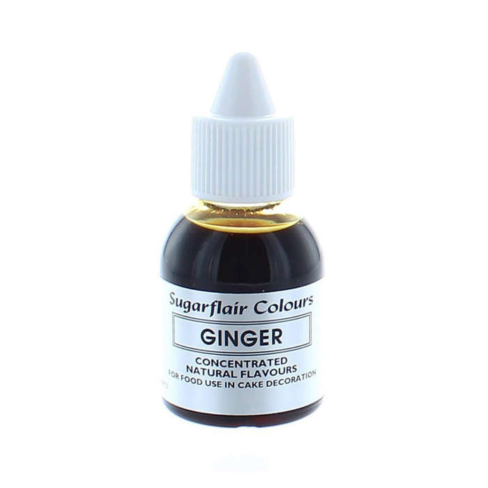 Sugarflair Concentrated Natural Flavours for Food Products - 30ml - Ginger