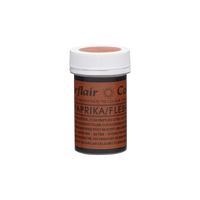 SugarFlair Spectral Concentrated Edible Paste Food Colouring - Paprika