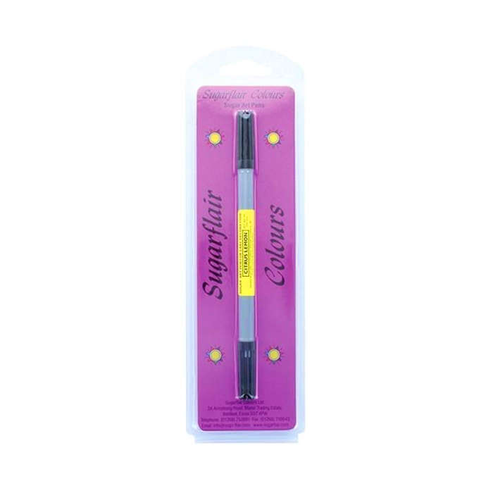 Sugarflair Sugar-Art Colour Pens - Citrus Lemon - Edible Food Colouring Pen