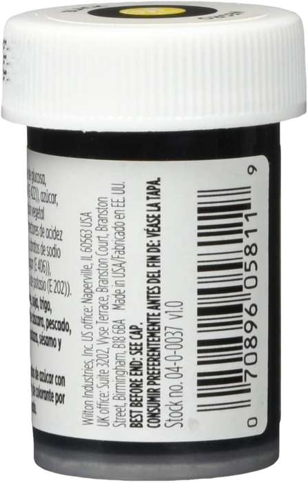 Wilton Icing Colour Edible Concentrated Cake Cupcake Food Colouring Gel - Black