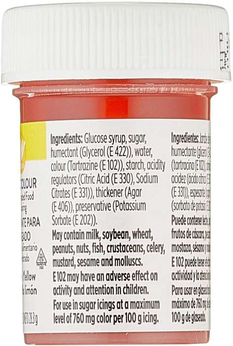 Wilton Icing Colour Edible Concentrated Cake Food Colouring Gel - Lemon Yellow