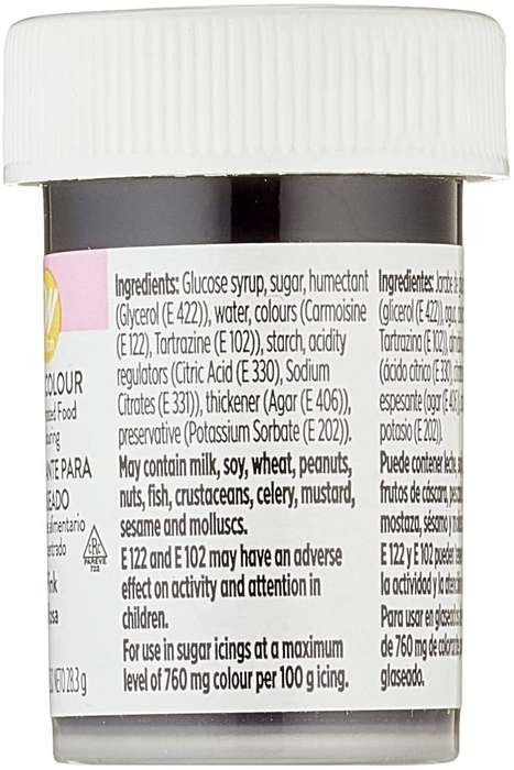 Wilton Icing Colour Edible Concentrated Cake Cupcake Food Colouring Gel - Pink