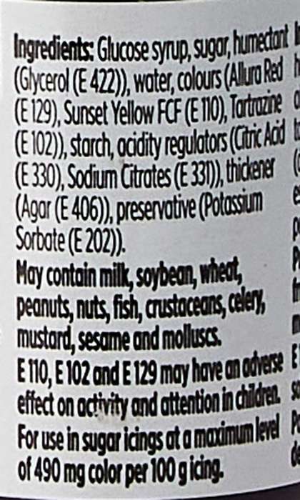Wilton Icing Colour Edible Concentrated Cake Food Colouring Gel - Red Red