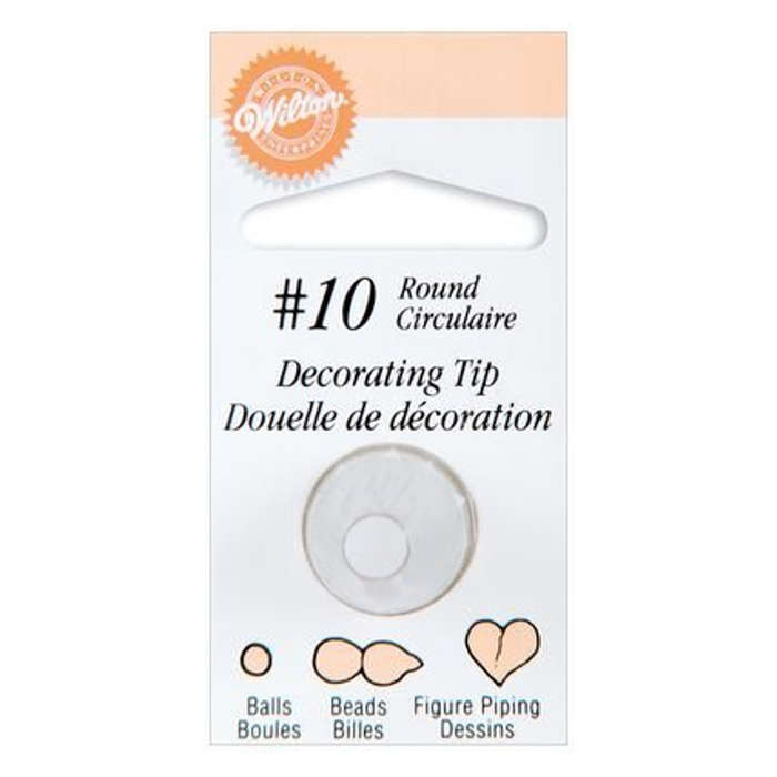 Wilton #10 Round Decorating Tip Icing Nozzle Sugarcraft Cake Decorating