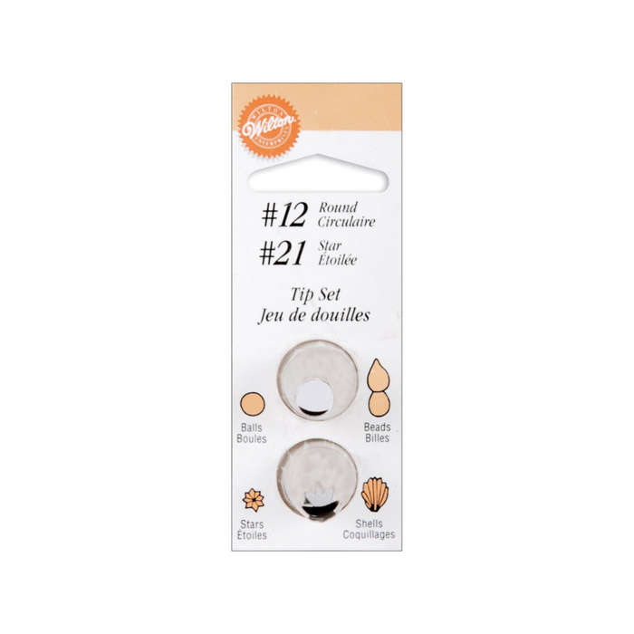 Wilton #12 Round #21 Star Decorating Tip Icing Nozzle Cake Decorating Sugarcraft