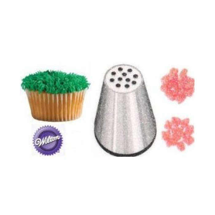Wilton #233 Multi Open Decorating Tip Icing Nozzle Hair Grass String
