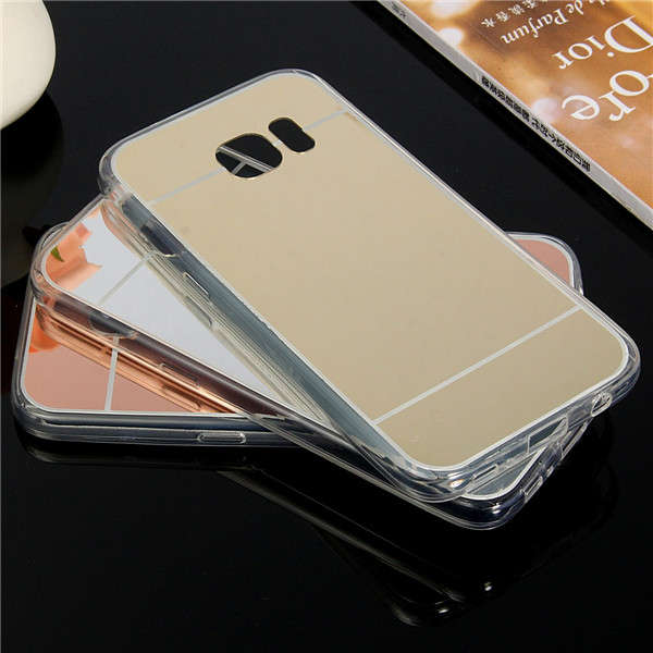 Mirror TPU Soft Back Case Cover For Samsung Galaxy S7