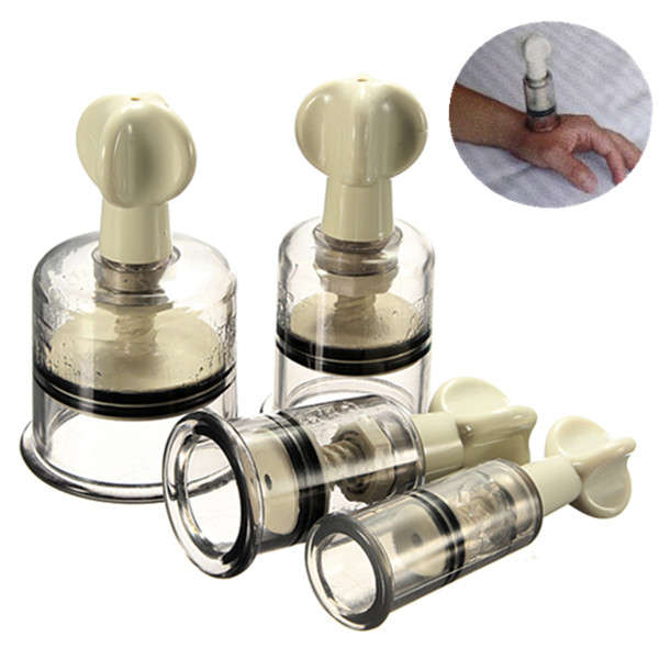 Twist Suction Cupping Nipple Enhancer Enlarger Vacuum Rotary Fetish