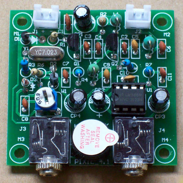 DIY QRP Pixie Kit CW Receiver Transmitter 7.023MHz Shortwave Radio