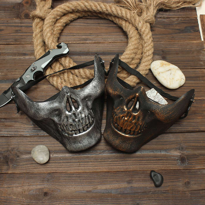 Skull Skeleton Airsoft Game Face Protect Mask Horrible Mask