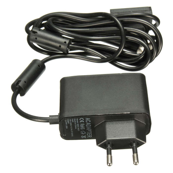 Power Supply Adapter Cable Kinect Sensor EU Plug Charge for Xbox 360
