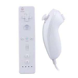 Remote and Nunchuk Controller for Wii/Wii U (White)