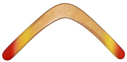 Glacier Wooden Boomerang - For Kids 8-18!