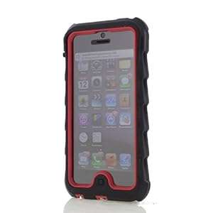 Gumdrop Drop Tech Series Case for iPhone 5 - Black/Red