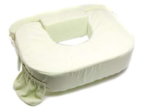 My Brest Friend Twins Plus Deluxe Nursing Pillow, Green, 0-12 Months