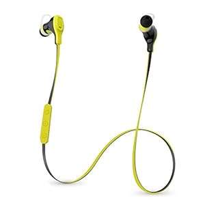 aLLreLi S370 Bluetooth V4.0 Stereo Earbuds [Sports & Running & Exercise & Entertai (Black-Yellow)