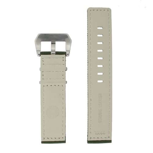 20mm XL Nylon Watch Band Military Army Green Sport Strap Stainless Extra Heavy Buckle