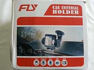 SODIAL(TM) Heavy-Duty Universal Car Mount Holder for Cellphone MP3 Player iPhone iPod Touch Bla
