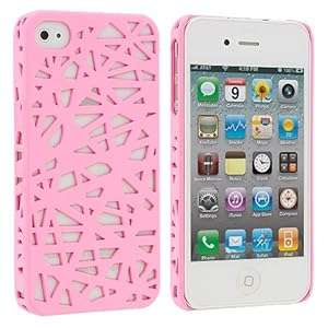 Light Pink Birds Nest Snap-On Hard Back Cover Case for Apple iPhone 4 4G 4S
