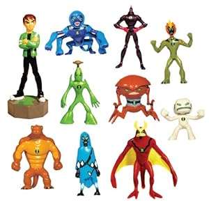 Ben 10 Alien Force Series 2 Capsule Toys Set of 10