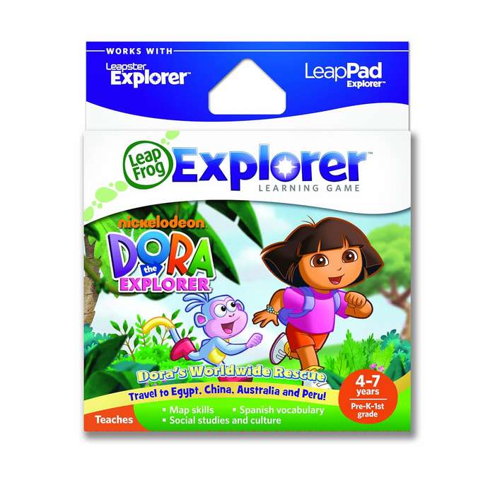 LeapFrog Explorer Learning Game: Dora the Explorer (works with LeapPad & Leapster Explorer)