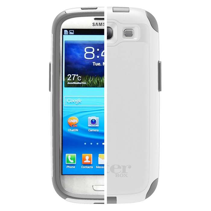 OtterBox Commuter Case for Samsung Galaxy S III - Retail Packaging - Glacier