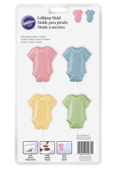 Wilton BABY T SHIRT Candy Chocolate Lolli Mould Children New Arrivals Decorating