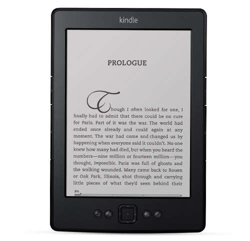 Kindle, 6" E Ink Display, Wi-Fi - Includes Special Offers (Black)