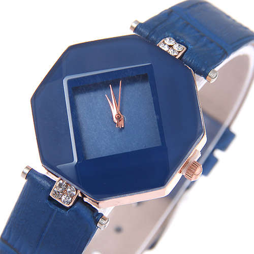 LADY-RHOMBIC-RHINESTONE-FAUX-LEATHER-ANALOG-QUARTZ-WRIST-WATCH-GIFT-DAINTY-NICE
