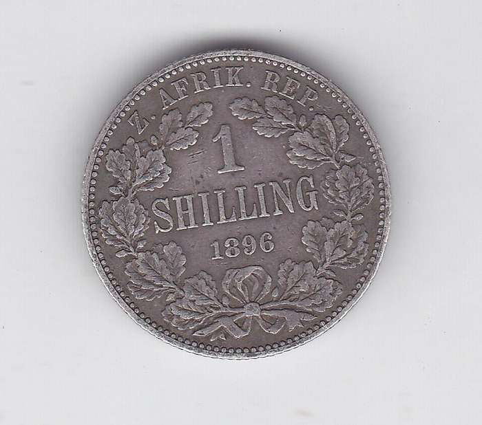 ZAR 1 SHILLING 1896