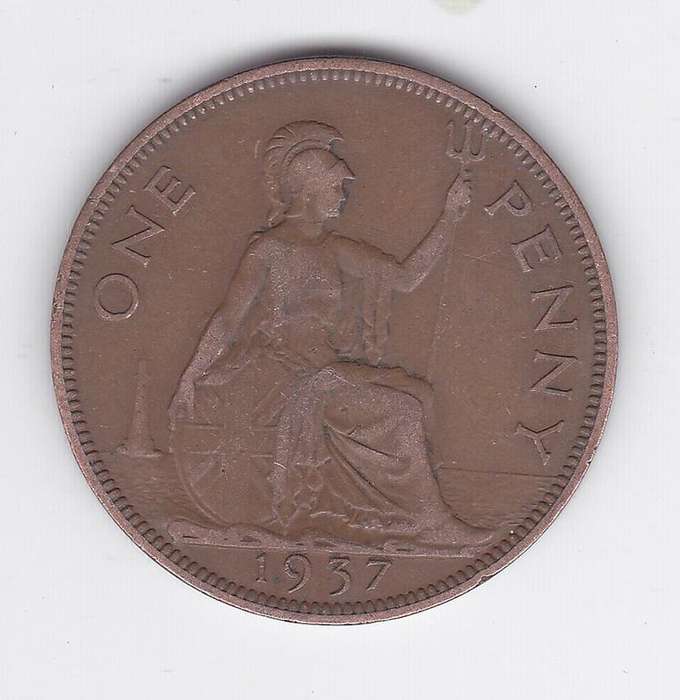 GREAT BRITAIN 1 PENNY 1937