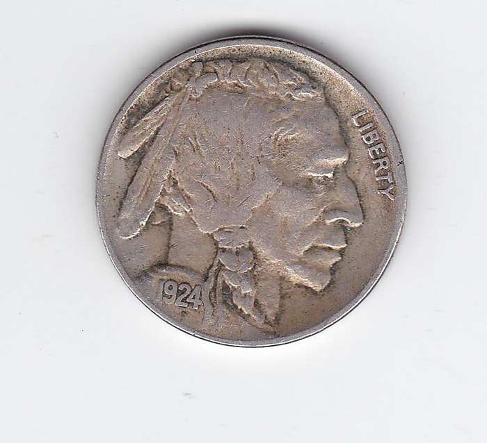 USA 5 CENTS 1924