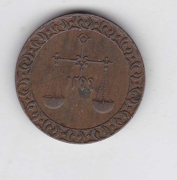 ZANZIBAR 1 PYSA AH 1299 (1881)