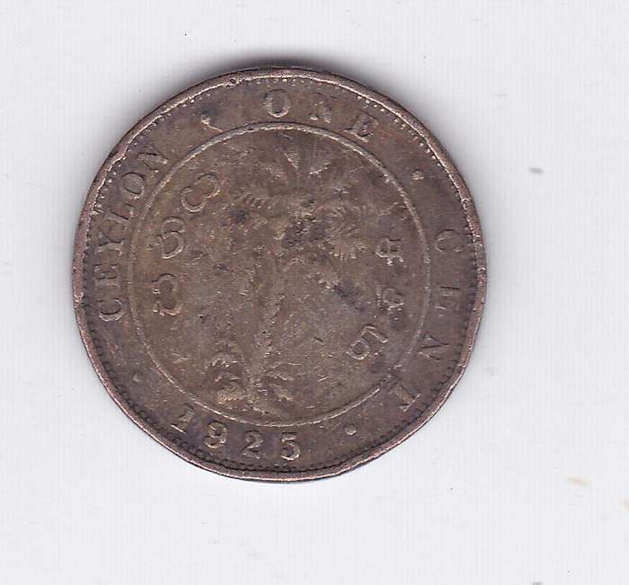 CEYLON ONE CENT 1923