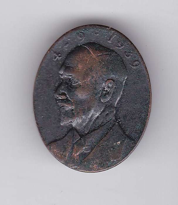 JAN SMUTS 4.9.1939 ELECTION PIN BADGE HIGH GRADE