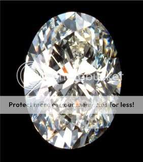 FLAWLESS *2.15CTS (1Pc ) OVAL Cut 8 x 6mm Diamond simulate - FINEST DIAMOND SIMULATE